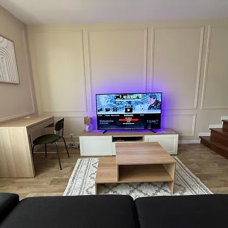 Apartment Le Duplex-5p-2 Rooms- Free Parking